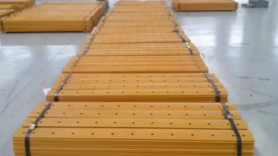 Construction Machinery Grader Blade Mini Excavator Parts Cutting Edge Dozer Spare Parts Cutting Edges
